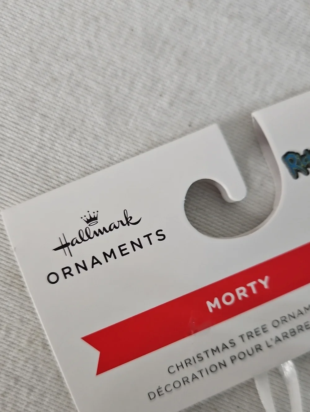 Hallmark Rick and Morty Decoupage Christmas Ornaments